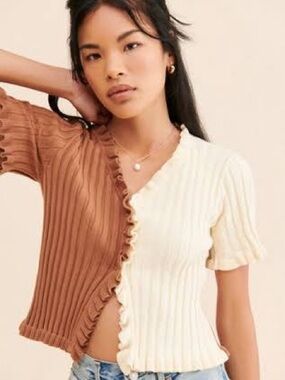 Find Me Now Colorblock Cropped Cardigan
